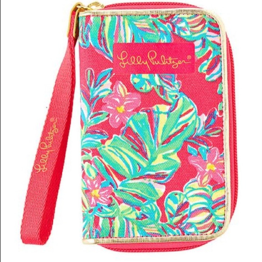 Lilly Pulitzer Drop Me a Line Wristlet Jungle
